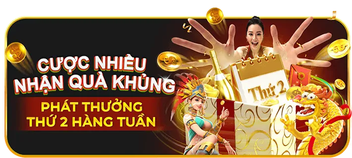 Thưởng nạp lại hàng ngày Lucky888